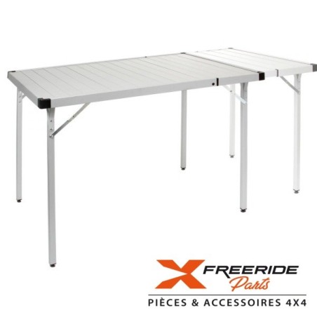 Table SILVER extensible
94x70x70 cm
129cm de longueur une fois rallongée