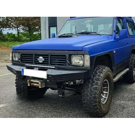 Pare-chocs avant acier BM4x4 pour Patrol Baroud