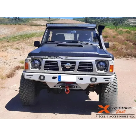 Pare-chocs avant acier BM4X4 pour Patrol GR Y60