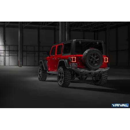 BUMPER REAR RIVAL JEEP WRANGLER JL (USAGE COMPETITION)