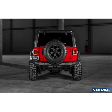 BUMPER REAR RIVAL JEEP WRANGLER JL (USAGE COMPETITION)