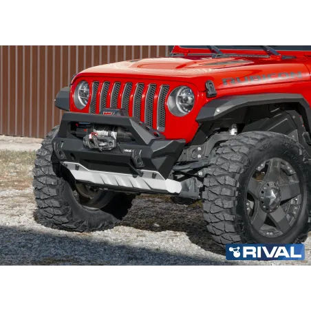 BUMPER FRONT RIVAL JEEP WRANGLER JK/JL STUBBY (USAGE COMPETITION)