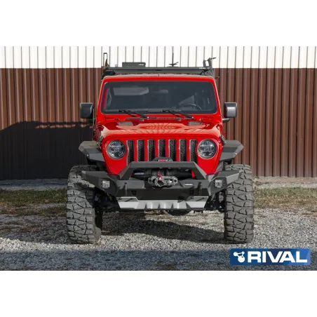 BUMPER FRONT RIVAL JEEP WRANGLER JK/JL (USAGE COMPETITION)