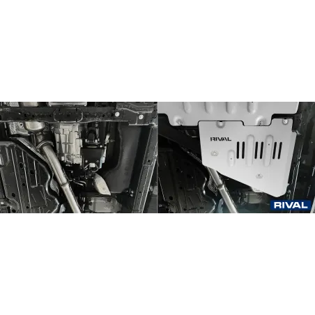 PLAQUE PROTECTION RIVAL BOÎTE TRANSFERT TOYOTA LAND CRUISER 250