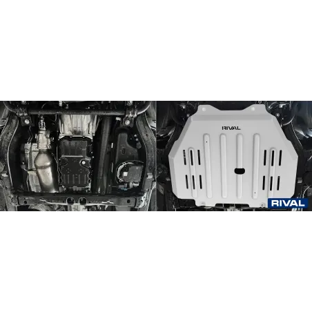 PLAQUE PROTECTION RIVAL BOÎTE DE VITESSES TOYOTA LANDCRUISER 250