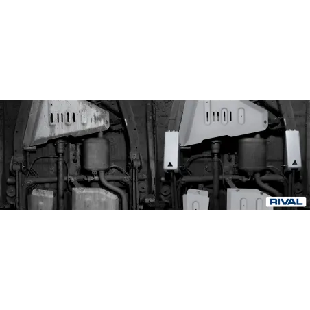 PLAQUE PROTECTION RIVAL TIRANT DE PONT SUZUKI JIMNY 2018-