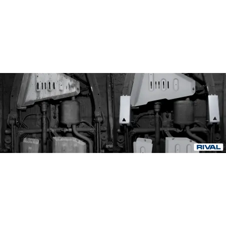 PLAQUE PROTECTION RIVAL TIRANT DE PONT SUZUKI JIMNY 2018-