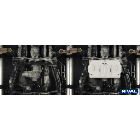 PLAQUE PROTECTION RIVAL BOÎTE TRANSFERT NISSAN PATROL 2005-Present