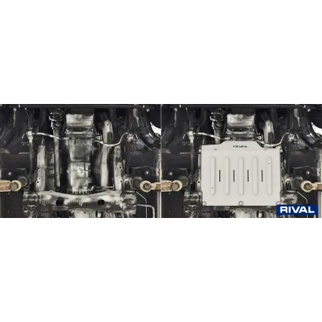 PLAQUE PROTECTION RIVAL BOÎTE DE VITESSES NISSAN PATROL 2005-Present