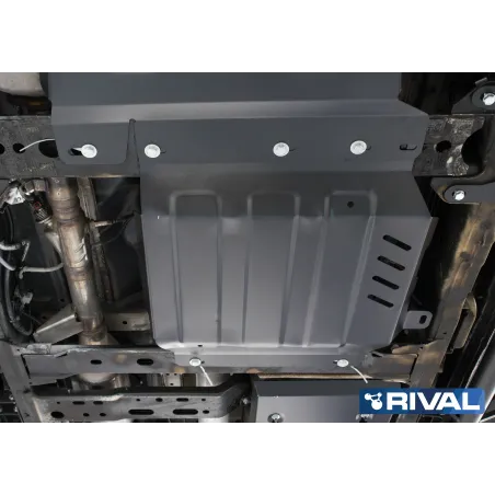 PLAQUE PROTECTION 3 mm RIVAL ACIER BOÎTE TRANSFERT NISSAN NAVARA 201