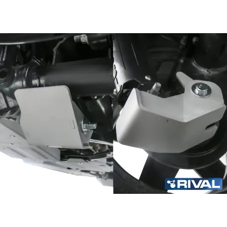 PLAQUE PROTECTION RIVAL LEVIERS JEEP WRANGLER 2018-2021