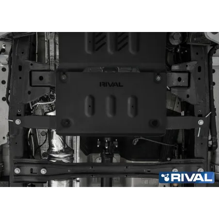 PLAQUE PROTECTION 3 mm RIVAL ACIER BOÎTE TRANSFERT FORD RANGER 2022-