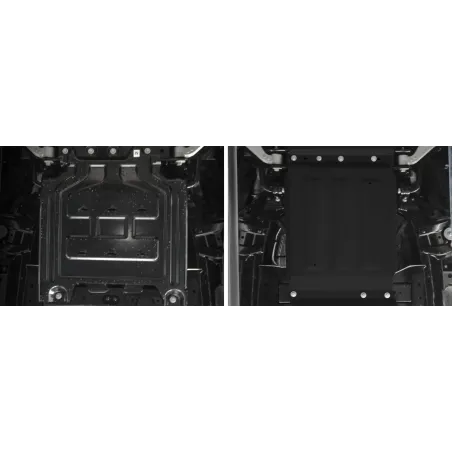 PLAQUE PROTECTION 3 mm RIVAL ACIER BOÎTE TRANSFERT FORD RANGER 2012-