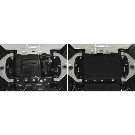 PLAQUE PROTECTION 3 mm RIVAL ACIER MOTEUR FORD RANGER 2012-2022