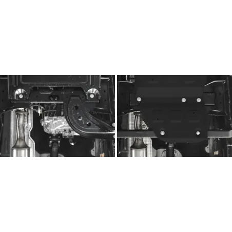 PLAQUE PROTECTION 3 mm RIVAL ACIER BOÎTE DE VITESSES FORD RANGER 201