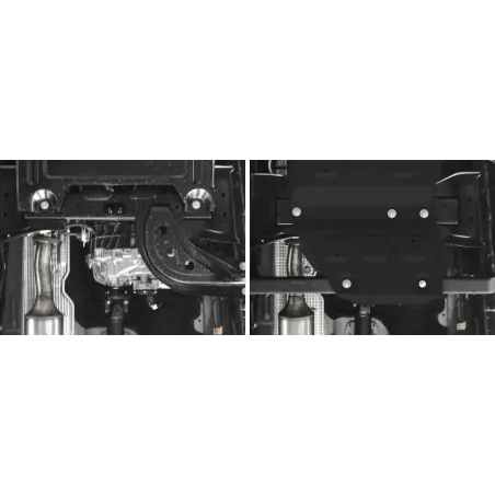 PLAQUE PROTECTION 3 mm RIVAL ACIER BOÎTE DE VITESSES FORD RANGER 201