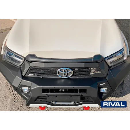 BUMPER FRONT RIVAL TOYOTA HILUX 2021 / (USAGE COMPETITION)