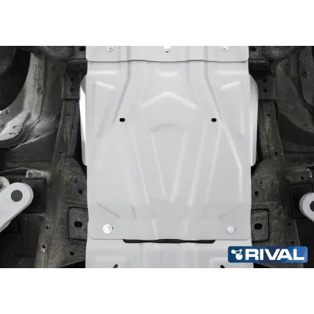 PLAQUE PROTECTION 4 mm RIVAL BOÎTE DE VITESSES FIAT FULLBACK 2016-