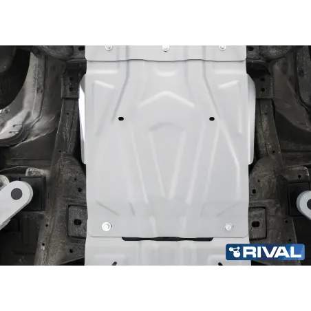 PLAQUE PROTECTION 4 mm RIVAL BOÎTE DE VITESSES FIAT FULLBACK 2016-