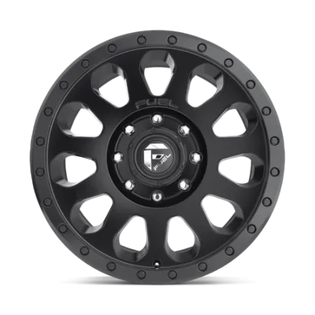 JANTE FUEL VECTOR 8x16 6x139.7 ET20 CB108 MATTE BLACK