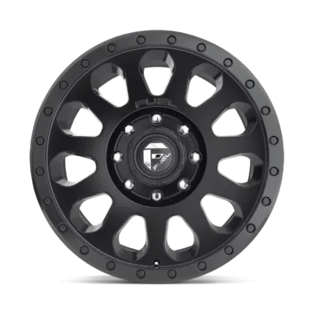 JANTE FUEL VECTOR 8x16 6x139.7 ET20 CB108 MATTE BLACK