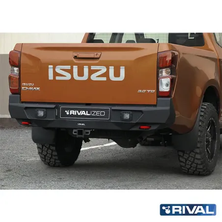 BUMPER REAR RIVAL ISUZU D-MAX 2021+ (USAGE COMPETITION)