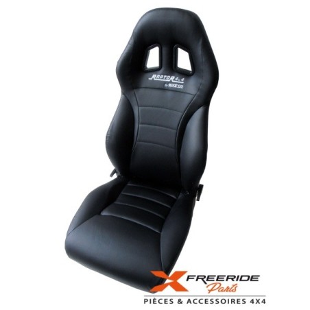 Siège semi baquet en éco-cuir Sparco extrêmement confortable conçu pour les longs trajets et voyages