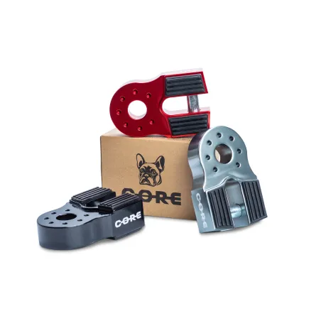 ARRET CABLE DE TREUIL ALUMINIUM FLAT - BLACK