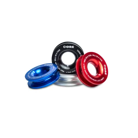 POULIE DE RENVOI CORDE SYNTHETIQUE 98mm (DONUT) - TITANE - 20.4 T