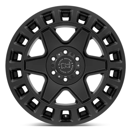 JANTE BLACK RHINO YORK 8x17 6x130 ET52 CB84.1 MATTE BLACK