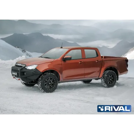 BUMPER FRONT RIVAL ISUZU D-MAX N60 2020+ (USAGE COMPETITION)