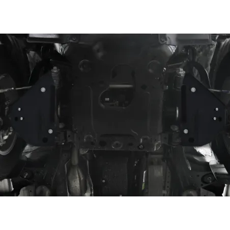 PLAQUE PROTECTION ACIER RIVAL TRIANGLES TOYOYA HILUX REVO