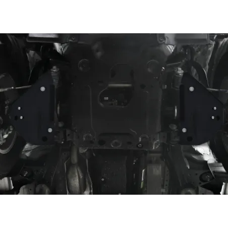 PLAQUE PROTECTION ACIER RIVAL TRIANGLES TOYOYA HILUX REVO