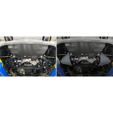 PLAQUE DE PROTECTION RIVAL TRIANGLE AV FORD RANGER 2022+