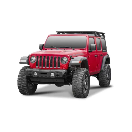 BUMPER FRONT RIVAL JEEP WRANGLER ACIER (USAGE COMPETITION) - STUBBY