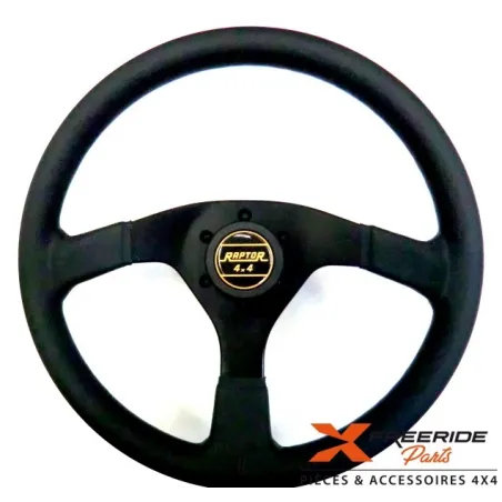 Volant 14" sport Raptor4x4 en aluminium 5mm