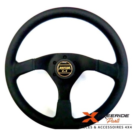 Volant 14" sport Raptor4x4 en aluminium 5mm