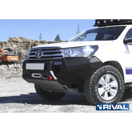 BUMPER FRONT RIVAL TOYOTA HILUX REVO  (USAGE COMPETITION)  (bO40)