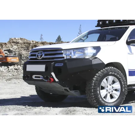 BUMPER FRONT RIVAL TOYOTA HILUX REVO (USAGE COMPETITION) (bO40)