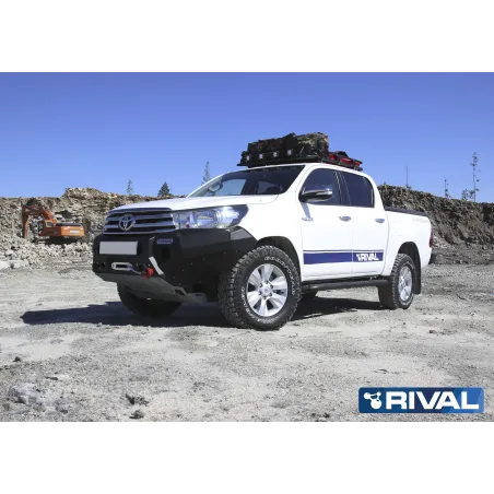BUMPER FRONT RIVAL TOYOTA HILUX REVO  (USAGE COMPETITION)  (bO40)