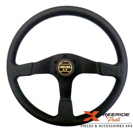 Volant 15" sport Raptor4x4 en aluminium 5mm