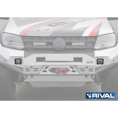 Kit de feux LED avant RIVAL 2D.0041.1 pour pare-chocs avant RIVAL en aluminium