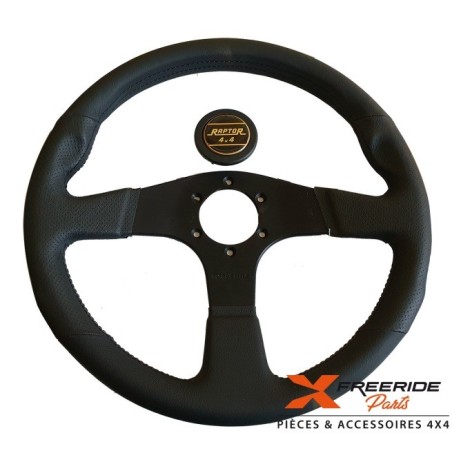 Volant 14" sport Raptor4x4 en aluminium 5mm