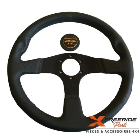 Volant 14" sport Raptor4x4 en aluminium 5mm