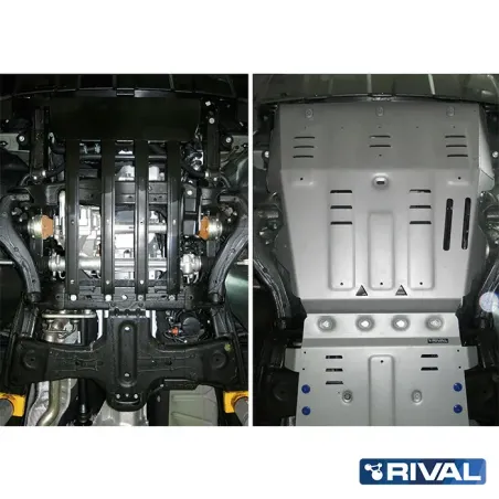 PLAQUE PROTECTION RIVAL MOTEUR+RADIA VW AMAROK (bP11)