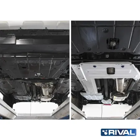 PLAQUE PROTECTION RIVAL TUYAUX CARBURANT DACIA DUSTER 4WD 2010-2018