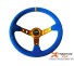 Volant 13" sport Raptor4x4 en aluminium 5mm
Revêtement daim

Couleur bleu