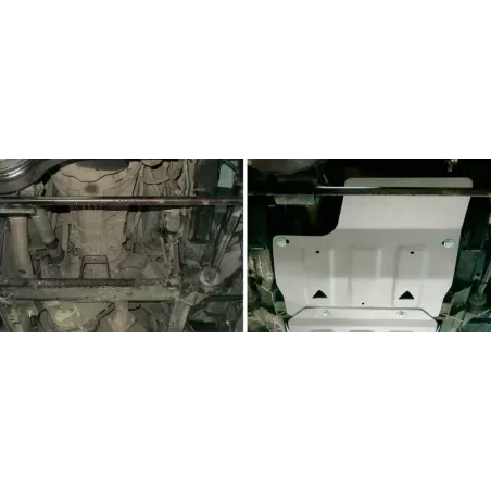 PLAQUE DE PROTECTION RIVAL BOITE VITESSE DEFENDER 110  TD4 2007-2016