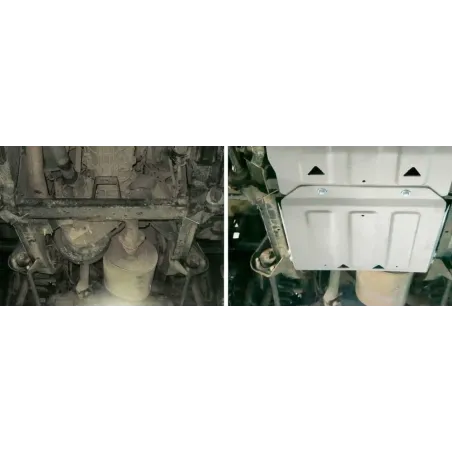 PLAQUE DE PROTECTION RIVAL BOITE TRANSFERT DEFENDER 110 TD4 2007-201