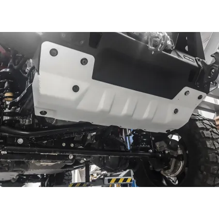 PLAQUE PROTECTION RIVAL BARRE DIRECTION JEEP JL  (bN10)